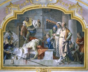 Stětí svatého Jana Křtitele, 1732-33 od Giovanni Battista Tiepolo