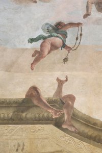The Fall of the Demons, Stories of Scipio, detail, 1731 (detail of 3498337) od Giovanni Battista Tiepolo