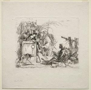 Různé rozmary: Smrtící publikum od Giovanni Battista Tiepolo
