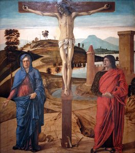 Francouzsky: Le Calvaire Calvary od Giovanni Bellini