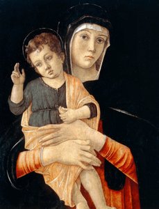 Madona s dítětem, 1475-1480. od Giovanni Bellini