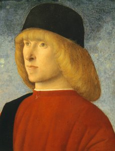 Portrét mladého senátora, Giovanni Bellini (1431-36 - 1516), olej na desce, 35x26,4 cm, cca 1485-1490 od Giovanni Bellini