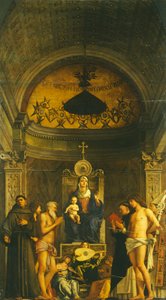 Oltář San Giobbe od Giovanni Bellini