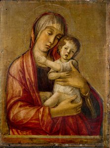 Panna a dítě, konec 1460-počátek 1470s od Giovanni Bellini