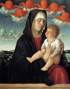 Panna a dítě, c. 1500. od Giovanni Bellini