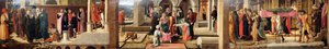 Tři příběhy o Drusianovi a svatém Janu Evangelistovi od Giovanni Bellini