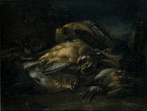 Mrtvý pták, 1664 od Giovanni Benedetto Castiglione