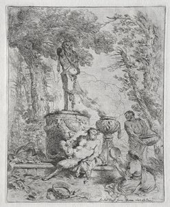 Fete of Pan od Giovanni Benedetto Castiglione