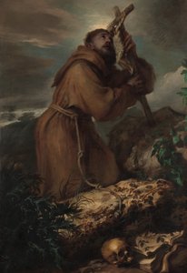 Svatý František v extázi, ca. 1650. od Giovanni Benedetto Castiglione