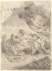 Madona s dítětem od Giovanni Benedetto Castiglione