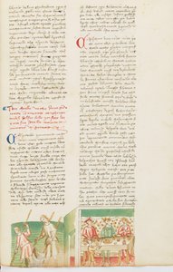 Dekameron, Dvě Karlova vítězství - Karel I. Neapolský pozval Neri degli Uberti , Desátý den, povídka 6. od Giovanni Boccaccio