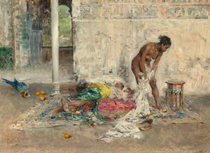 Po koupeli od Giovanni Boldini