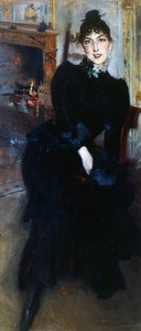 Alaide Banti u krbu (olej na panelu) od Giovanni Boldini