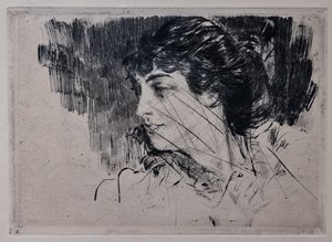 hraběnka Gabrielle de Rasty od Giovanni Boldini