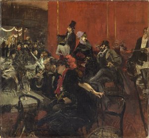 Slavnostní scéna, c. 1889 od Giovanni Boldini