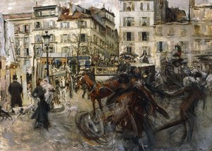 Place Pigalle, 1874 od Giovanni Boldini