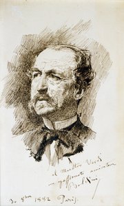 Portrét Emanuele Muzio (Zibello od Giovanni Boldini