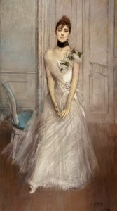 Portrét Emiliany Concha de Ossa od Giovanni Boldini