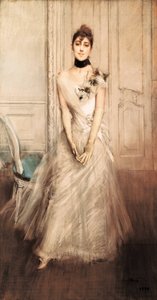 Portrét Emiliany Concha de Ossa od Giovanni Boldini