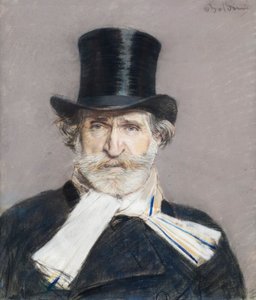 Portrét Giuseppe Verdiho od Giovanni Boldini