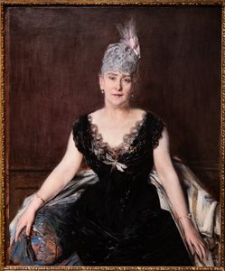 Portrét Madame Seligman od Giovanni Boldini