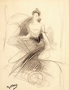 Portrét Madame X, od Giovanni Boldini