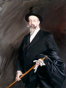 Portrét Willyho, spisovatele, Henri Gauthier-Villars, od Giovanni Boldini