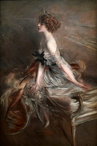 Portrét princezny Marthe-Lucile Bibesco od Giovanni Boldini