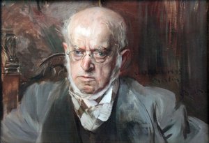 ""Portrét malíře Adolpha von Menzela (1815-1905)"" Peinture de Giovanni Boldini (1842-1931) 1895 Státní muzea, Berlín od Giovanni Boldini