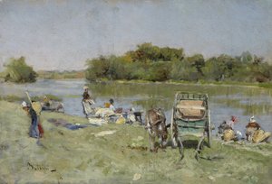 Pračky, 1874 od Giovanni Boldini
