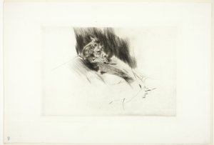 Whistler spí od Giovanni Boldini