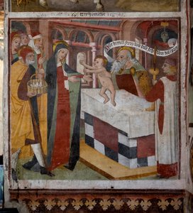 Představení Ježíše v chrámu, 1492
