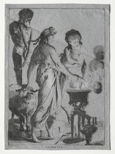 Oběť, c. 1775-1776. od Giovanni David