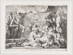 Oběť Polyxeny, 1776.