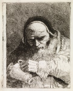 Papež s džbánem v ruce od Giovanni Domenico Tiepolo