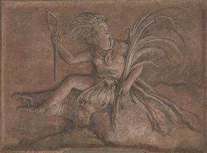 Amerika. od Giovanni Domenico Tiepolo