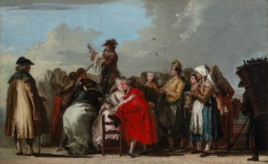 Šarlatán od Giovanni Domenico Tiepolo