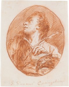 Svatý Jan Evangelista od Giovanni Domenico Tiepolo