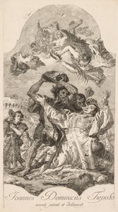 Umučení svatého Štěpána od Giovanni Domenico Tiepolo