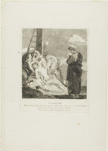 Sesazení, třináctá deska z křížové cesty od Giovanni Domenico Tiepolo