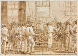 Proces, 90. léta 18. století. od Giovanni Domenico Tiepolo