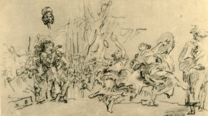 The Triumph of David, c1759, 1928 od Giovanni Domenico Tiepolo
