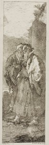 Dva staříci od Giovanni Domenico Tiepolo