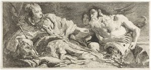 Benátky přijímají Neptunovu poctu od Giovanni Domenico Tiepolo