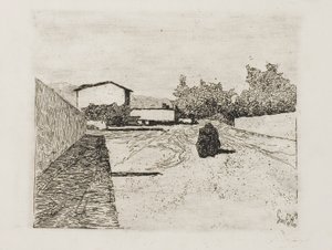 Ulice od Giovanni Fattori