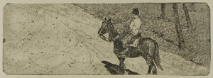 Voják kavalérie od Giovanni Fattori