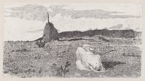 Svatá kráva [Pio bove] od Giovanni Fattori