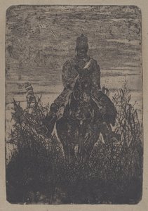 Hlídka [Průzkum] od Giovanni Fattori