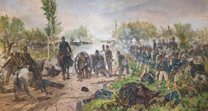 Bitva u Custozy od Giovanni Fattori