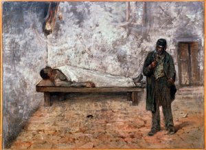 Márnice nebo lhostejní - Malba od Giovanni Fattori